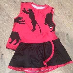 Faye & Florie holly skirt and muscle tank